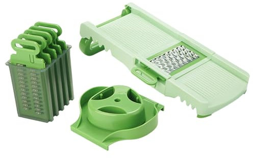 BDSHGRDH cheese graters， Vegetable Chopper Household Foldable Vegetable Cutter Grater Shredder Cut Turnip Potato Shredder Scrubber Julienne Cutter