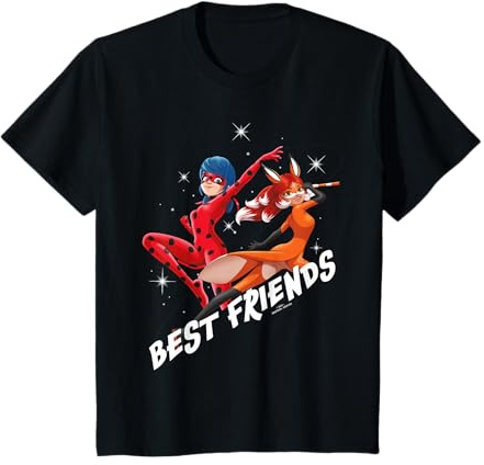 Kinder Miraculous - Ladybug Rena Rouge Best Friends T-Shirt