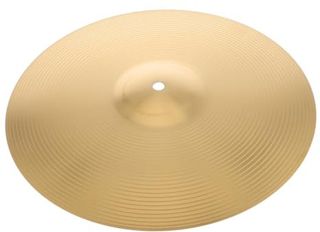 TOYANDONA Schlagzeug Becken Für Crash Ride Splash Hi-hat Zubehör Klarer Brillanter Klang Hardware Passend Zu Verschiedenen Drumsets