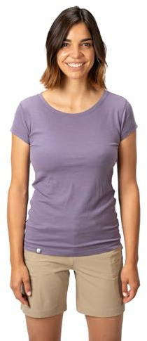 ALPIN LOACKER T-Shirt Donna in Lana Merino - Maglietta Termica a Manica Corta per Sport e Outdoor