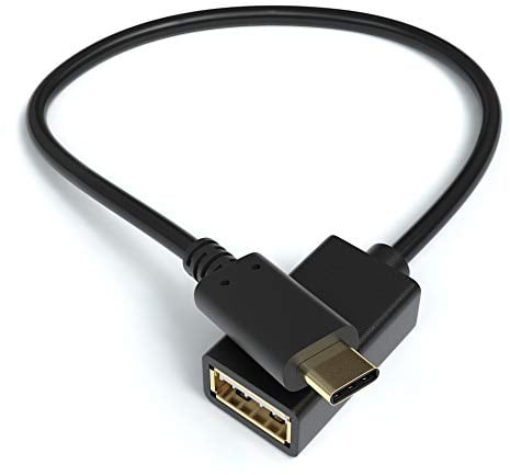 JAMEGA - USB auf USB-C OTG Adapter-Kabel kompatibel mit MacBook Pro, Samsung Galaxy S9, S8, Note 8, A5, Huawei Mate 10, P20 pro, P10, OnePlus5T, Sony Experia XZ, LG GS usw.