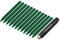 Sägenspezi Kreide grün 12 Stück inklusive Kreide-Halter für 11 mm bis Ø 12 mm (auch in verschiedenen Farben auswählbar) Signierkreide 11 x 110 mm Forstkreide wasserfest