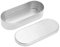 Nail Art Sterilizer Tray, un contenedor de esterilización de aluminio para herramientas de uñas Bandeja de metal(#3)