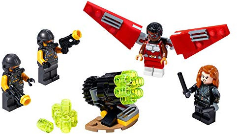 LEGO Super Heroes Falcon and Black Widow Team Up Set 40418
