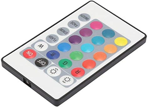 5-24V Mini télécommande à bande lumineuse, télécommande à bande lumineuse 0,5 m / 1 m, clé USB 24 pour lumière RVB pour lumière LED(1 meter long)