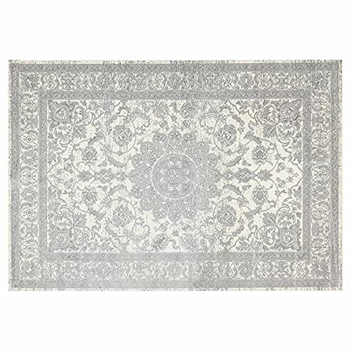 Douceur d'Intérieur, Tapis Rectangle 68 x 110 cm Viscose Tissee Persan