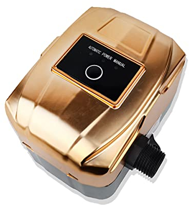 ZYIY 24V DC Domestique Palm Booster Pompe À Eau 100W 3.8A Automatique Portable Silencieux Pompe À Haute Pression Ascenseur 20m/66ft 38L/Min (10GPM) Énergie Solaire Pompe À Eau1/2In Sortie