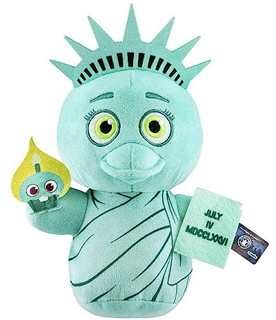 Funko Plush: Five Nights at Freddy's (FNAF) - Liberty Chica The Chicken - Chica The Chicken - Plüschtier - Geschenkidee Zum Geburtstag - Offizielle Handelswaren - Gefüllt Plüschtiere Für Kinder