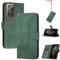 momoka Coque pour Samsung Galaxy Note 20 Ultra,Portefeuille Étui Housse en Cuir Protection avec Porte Cartes,Fentes pour Cartes,Fonction de Support,Fermeture Magnétique-Vert
