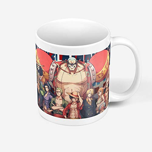 French Unicorn Mug Tasse One Piece Personnages Animé Shonen