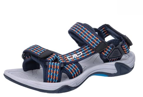 CMP Kids Hamal Hiking Sportliche Sandale, Anthrazit-Orange (Antracite-Flame), 33 EU