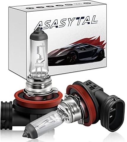 Asasytal H11 24V 70W Halogenlampen Nebelscheinwerfer DRL,3000K Original Gelblicht Fern/Abblendlicht Frontscheinwerferlampen für den Austausch der Scheinwerferlampen von PKW/LKW/Nutzfahrzeugen,2 Stücke