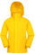 Mountain Warehouse Pakka Kids Waterproof Jacket - Wind Resistant, Lightweight,Breathable Rain Coat for Girls & Boys, Packaway Bag - For Rain, Autumn, Winter Yellow Kids Size 11-12 Years