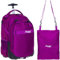 Elephant 2 Teile SET Trolley HERO SIGNATURE Trolleyrucksack + Turnbeutel ATTACH Bag (Wild Berry 12994)