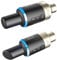 JOYO 5.8GHz Wireless XLR Transmitter and Receiver Dynamic Microphones Plug on Mic Adapter 4-Channel for PA Systems, Live Sound, Audio Mixer, Church, Studio