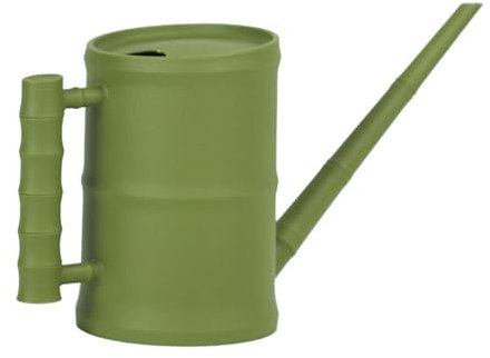 perfk Jarra de regadera de 1,6 l con Boquilla Larga, hervidor de jardinería de 18cm de Altura, regadera para Plantas para Interiores y Exteriores, Creativa, Verde