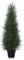 Kazeila Artificial Cypress Tree 90cm Artificial Plants Outdoor,UV Resistant Rated Cedar Tree Fake Conifers Trees for Home Garden Front Porch Decor(1Pack)