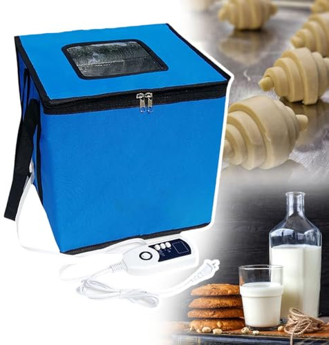 pealiritansemen Joghurt-Gärmaschine, Brot-Joghurt-Reis-Wein-Gärbox, neue Brotgärausrüstung, mit Temperaturregelungsfunktion, geeignet für fermentierten Joghurt, Brot, Natto, L