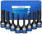 VORXEON 8PCS 1/2 Drive Torx Bit Steckschlüssel Satz T30 T40 T45 T50 T55 T60 T70 T80 S2 Mit Aufbewahrungsbox