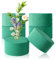 Gjinxi 6 Stück runde Blumenschaumstoff-Blöcke für frische und künstliche Blumen rundes 12 cm großes Blumenarrangement-Set grüne Schaumstoff-Blöcke für nasse und trockene Blumen für Hochzeitsgänge