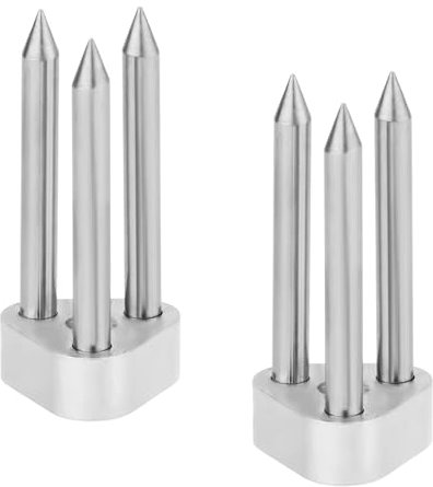 2pcs Apple Peeler Fork Replacement, Apple Peeler Accessories Stainless Steel Apple Peeler Slicer Corer Replacement Fork Replacement for Apple Corer and Peeler Kitchen