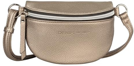 TOM TAILOR Denim Rosie Damen Gürteltasche Bauchtasche Klein Braun