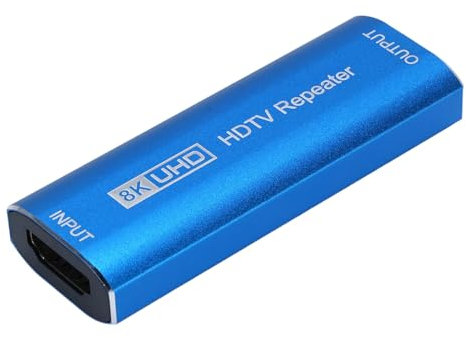 VBESTLIFE HDMI an HDMI Repeater, HDMI Female -to Female -Signal -Booster 4K 60 Hz 8K 30Hz Kompatibel mit für HDTV und Mehr, Unterstützen DTS HD, DTS und DSD