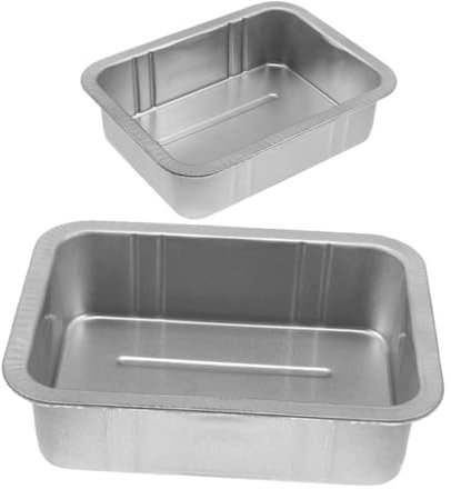 HEALEEP 2pcs Engine Oil Collector Pan Large Volume Oil Drip Pan Car Maintenance Stand Drip Tray