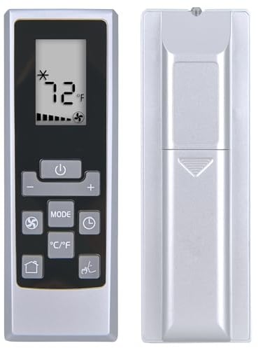 GOUYESHO Neue 5515110611 Ersatzfernbedienung kompatibel mit DeLonghi Klimaanlage PAC AN112, PACAN270G1W