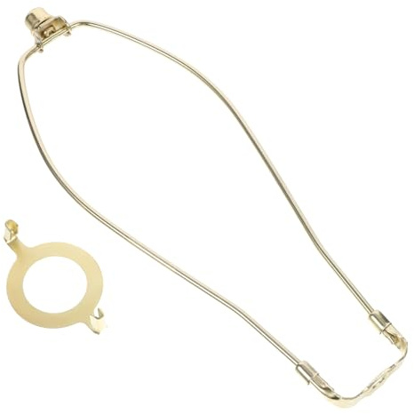 TOBBOMEY Lampenschirmhalter Lampenharfe Aus Eisen 11,8cm Für Tisch Und Stehleuchten Vielseitig Einsetzbar Langlebig Und Kratzfrei