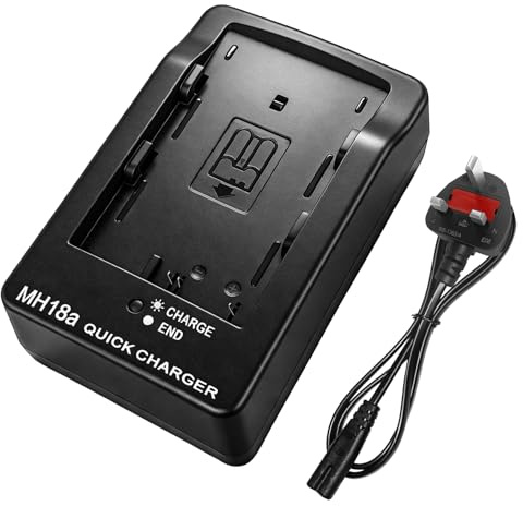 EN-EL3e MH-18a Battery Charger for Nikon - D50 D70 D80 D90 D100 D300 Camera | Quick Professional EN-EL3 MH-18 Charger for Nikon Photography Enthusiast