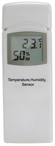 froggit Funk Thermometer Ersatz- Erweiterungs Thermo-Hygrometer Funksensor (Luftfeuchtigkeit, Temperatur) DL5000