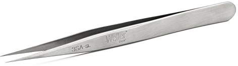 Weller Erem 3SASL Precision Tweezers with Fine Tips for Working in Microelectronics, 120 mm