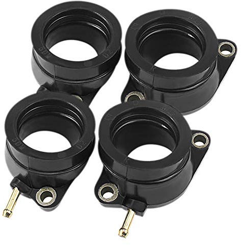 Cyleto Motorrad Vergaser Ansaugstutzen Ansauggummi Set für FZS 600 FAZER600 1998-2003