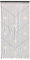 JVL Tuscany Hanging Arrows Wooden Beaded Door Curtain Screen, 90cm x 180 cm, Multi, 90 x 180cm approx