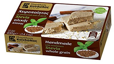 Kandylas Vollkornhalva aus Griechenland mit Stevia 400g, Vollkorn griechische halva