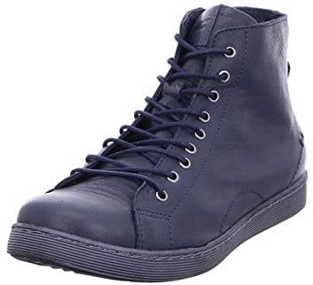 Andrea Conti Femme Damen Sneaker Basket, d Bleu, 38 EU