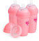 Herobility DC Double Anti-Colic Baby Bottles – 3-pack (Supergirl, 8.5 fl oz/240ml)
