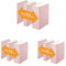 PLUS Japan, Zero Max Platzsparordner in Pink, 3er Pack (1 x 1 Ordner)