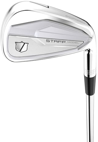 Wilson Golf Clubs, Staff Model CB Iron Set, 4-PW, Steel, For Men and Women