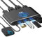4K USB 3.0 KVM Switch HDMI 2 Port, 4K@60Hz HDMI KVM Switch 1 Monitors 2 Computers with 3 USB3.0 Ports Sharing Keyboard Mouse, with 2 USB Cables and Controller