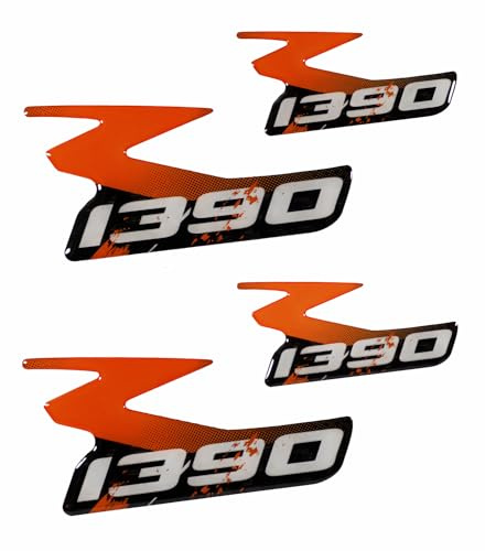 Tankpad Motorrad Aufkleber 3D kompatibel für KTM 1390 Super Duke R orange X910131VA