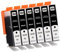 Yowell 6X 364XL Schwarz Druckerpatronen Kompatible für HP 364 364 XL Schwarz für Photosmart 5520 5510 5520 5524 5524 6520 5515 7520 Deskjet 3520 Officejet 4620 4622
