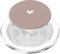 Neutral Pink Taupe - Cute Simple Chic Boho Hand Drawn Heart PopSockets PopGrip for MagSafe