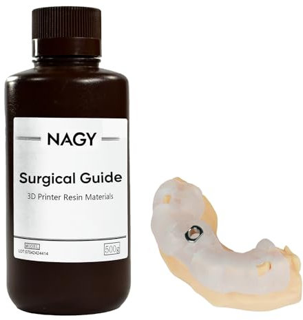 Dental Guide Resin for DLP LCD 3D Printer 405nm UV-Curing Clear 500g