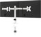 Pholiten Soporte Monitor Doble para Pantallas LED LCD de 13-27 Pulgadas, Soporte 2 Monitores Ajuste de Altura, Giro de 360° y Rotación de 180°, VESA 75/100 mm hasta10 kg(MD97442) (Blanco, XX-Large)