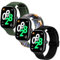 KUTEWEU Bracelet Compatible avec Xiaomi Redmi Watch 5, Nylon Tressés élastique de Bracelet Sport avec Boucle Magnétique Bracelets pour Xiaomi Redmi Watch 5 Smartwatch (Vert+Denim+Noir)