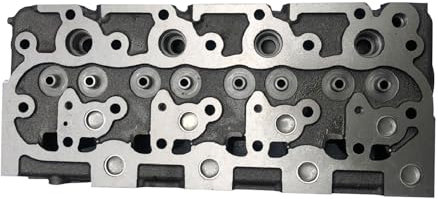 Celliparts 15476-03040 Testa cilindro completa 07916-24305 compatibile con i caricatori di minipala New Holland L555 L553 Compatibile con i generatori Kubota GV3170 GV3190 V1902 escavatori KX151 K101