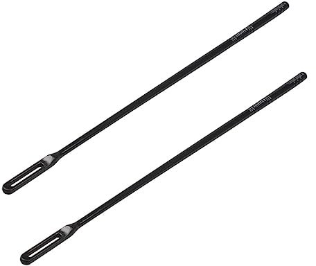 Totority 2piezas Bastones De Limpieza Para Flauta Herramientas De Mantenimiento Para Instrumentos De Viento Para Flautas y Piccolos Material Duradero Fácil De Usar y Almacenar