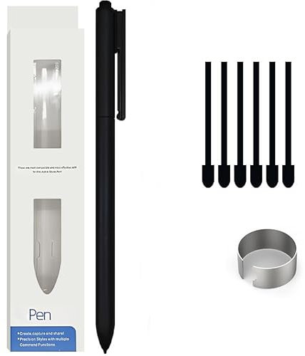 EMR Stylus Pen for reMarkable 2, for Samsung Tab S, for Wacom - No Charging Digital Pen with 6 Nibs for Kindle Scribe, for BOOX, for Galaxy Note/Book